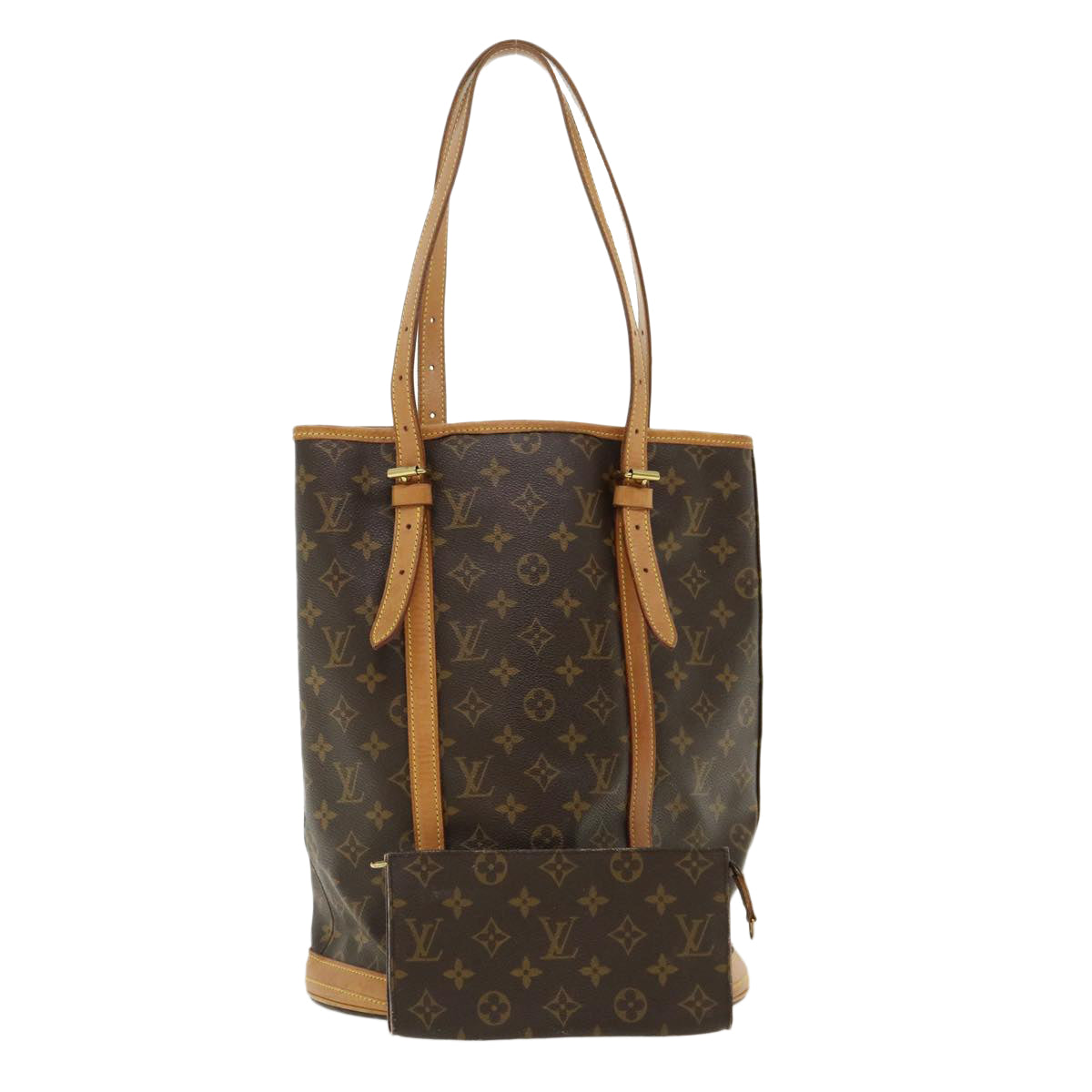 LOUIS VUITTON Monogram Bucket GM Shoulder Bag M42236 LV Auth ar7785B