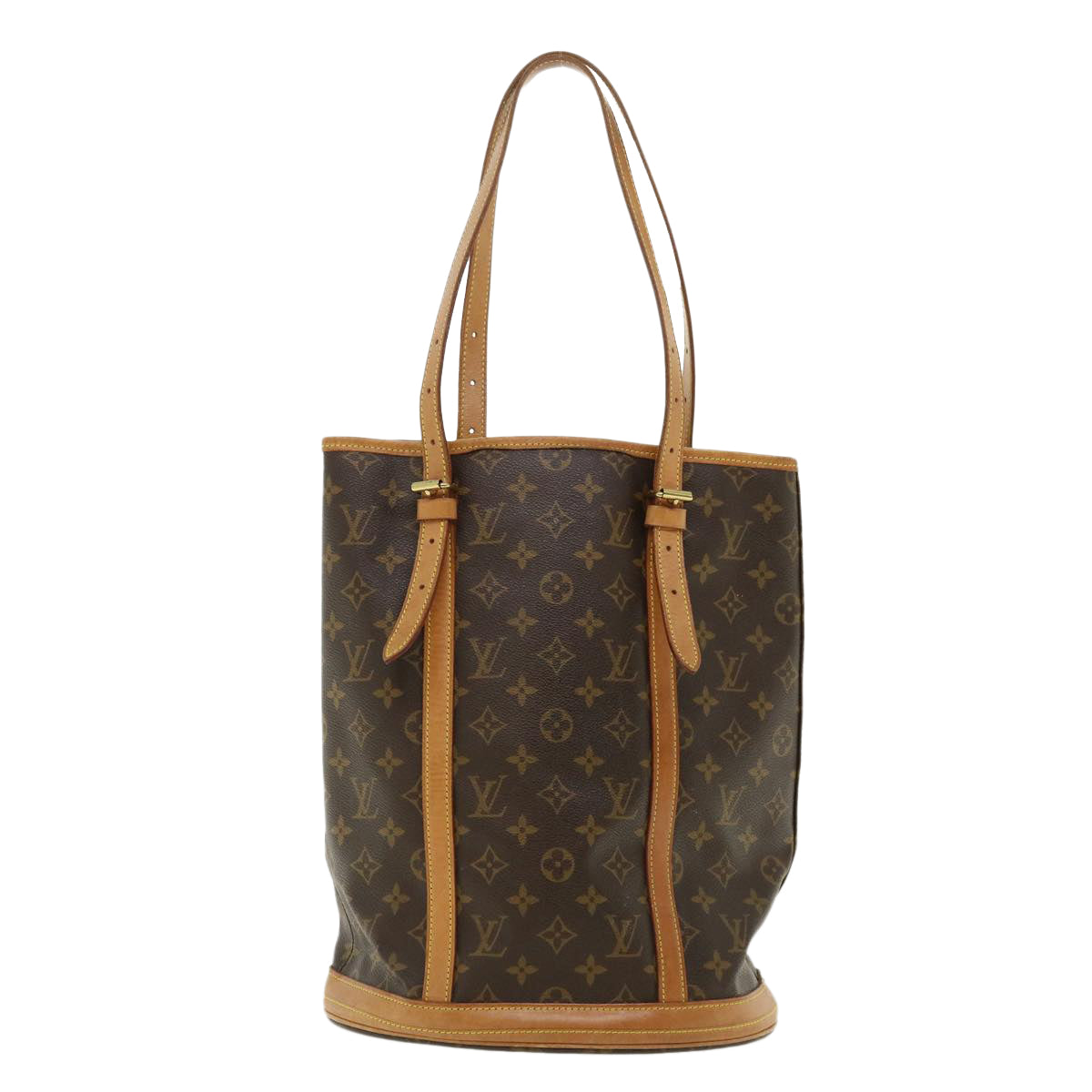 LOUIS VUITTON Monogram Bucket GM Shoulder Bag M42236 LV Auth ar7785B