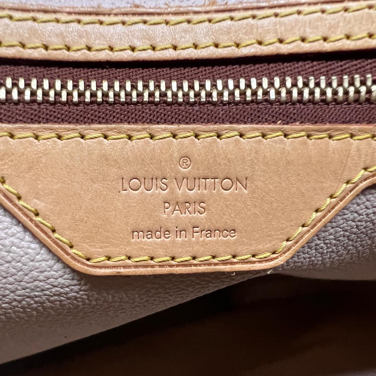 LOUIS VUITTON Monogram Bucket GM Shoulder Bag M42236 LV Auth ar7810