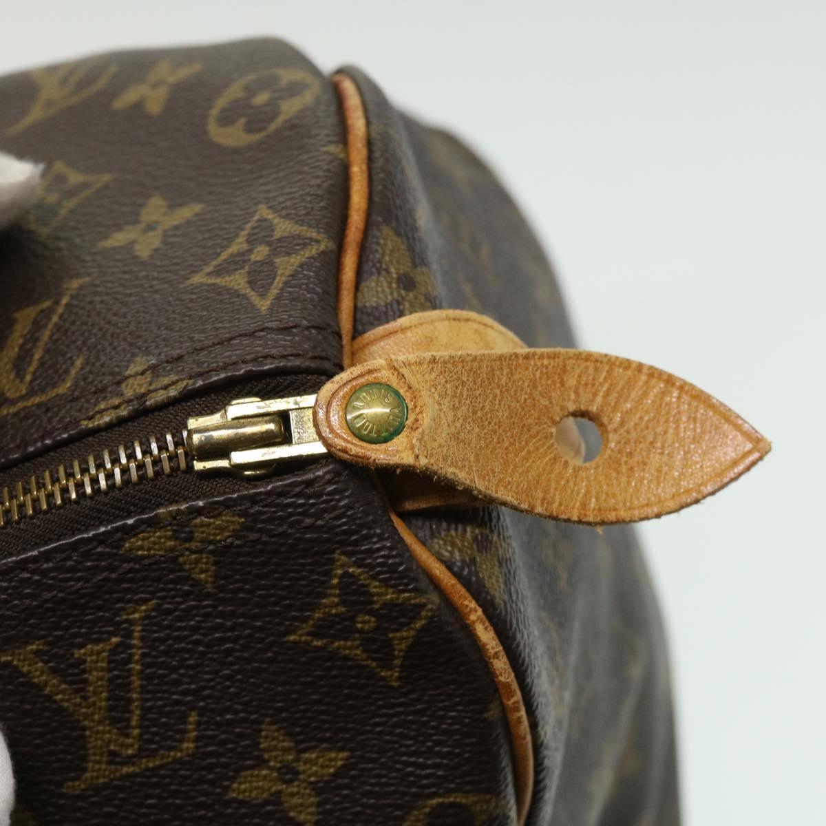 LOUIS VUITTON Monogram Speedy 40 Hand Bag M41522 LV Auth ar7858B