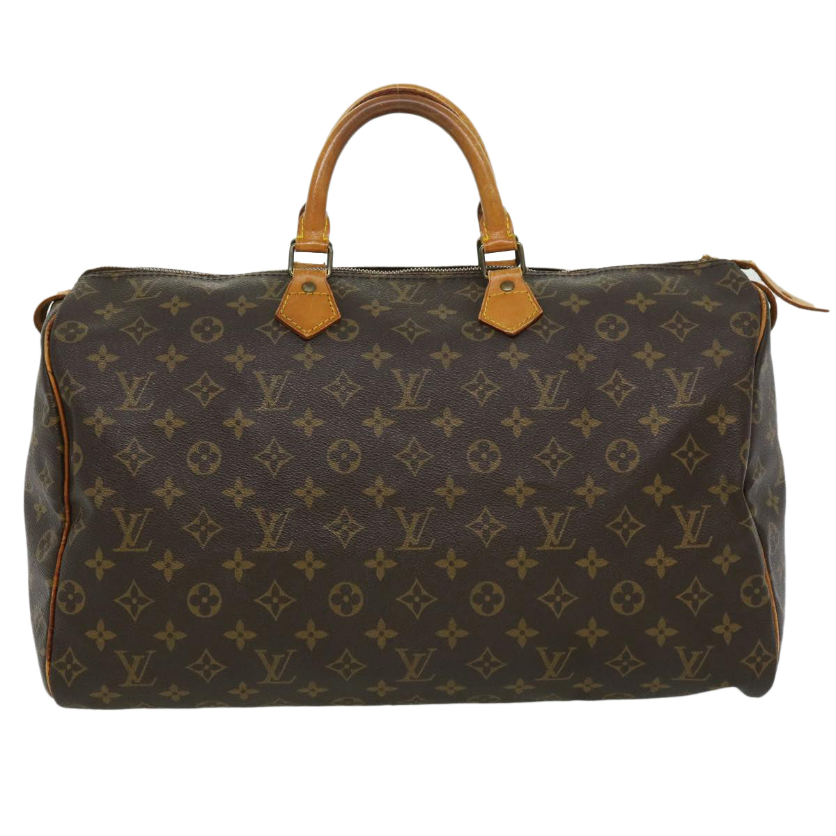 LOUIS VUITTON Monogram Speedy 40 Hand Bag M41522 LV Auth ar7858B