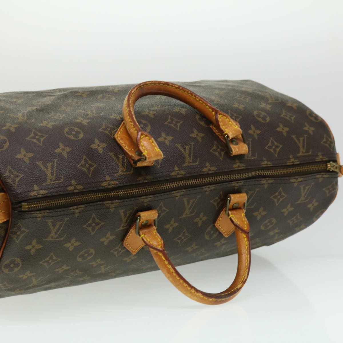 LOUIS VUITTON Monogram Speedy 40 Hand Bag M41522 LV Auth ar7858B