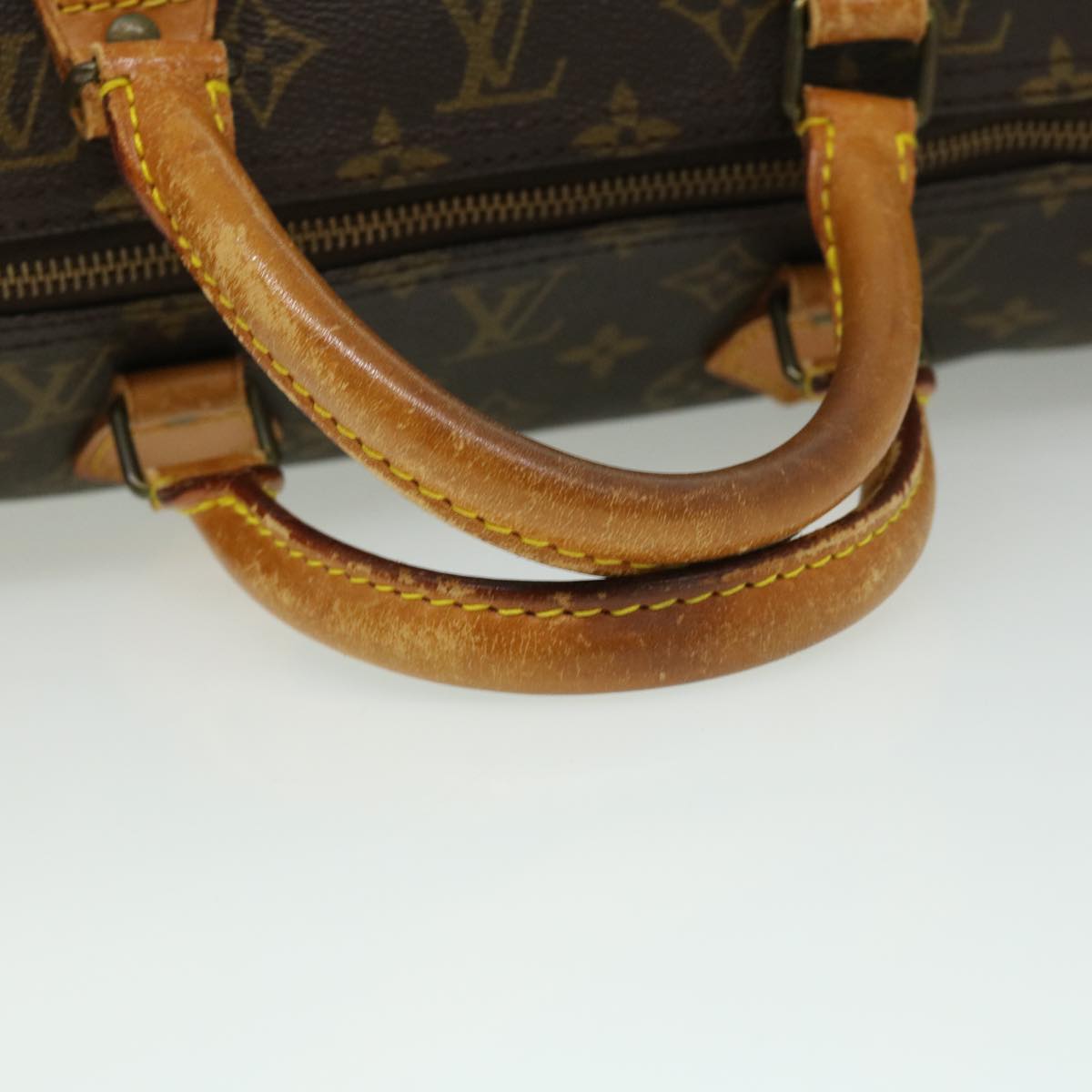 LOUIS VUITTON Monogram Speedy 40 Hand Bag M41522 LV Auth ar7858B