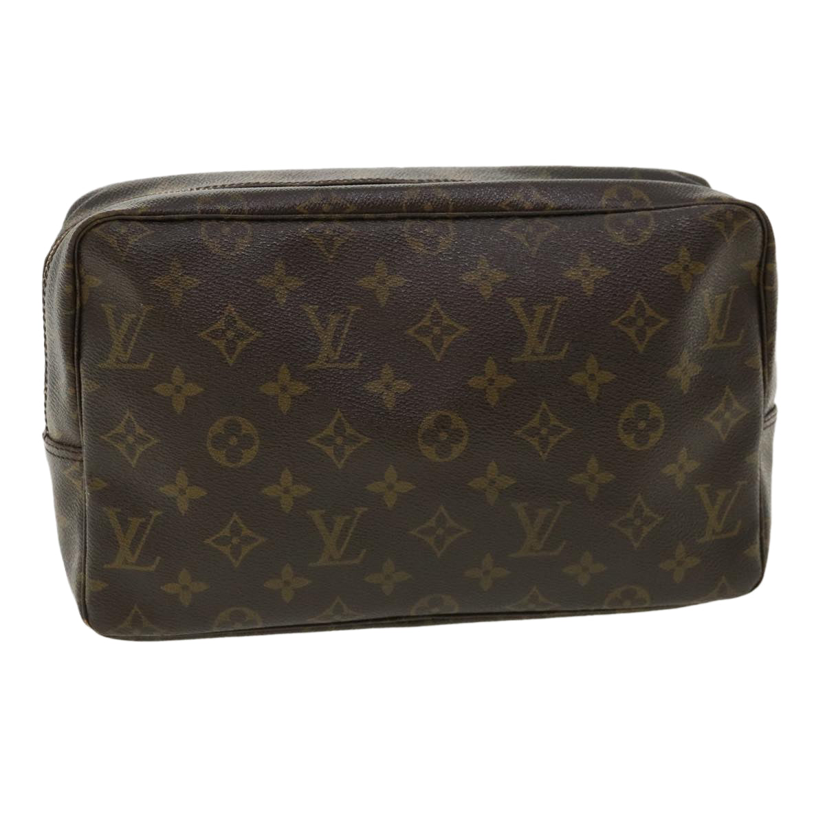 LOUIS VUITTON Monogram Trousse Toilette 28 Clutch Bag M47522 LV Auth ar7866B