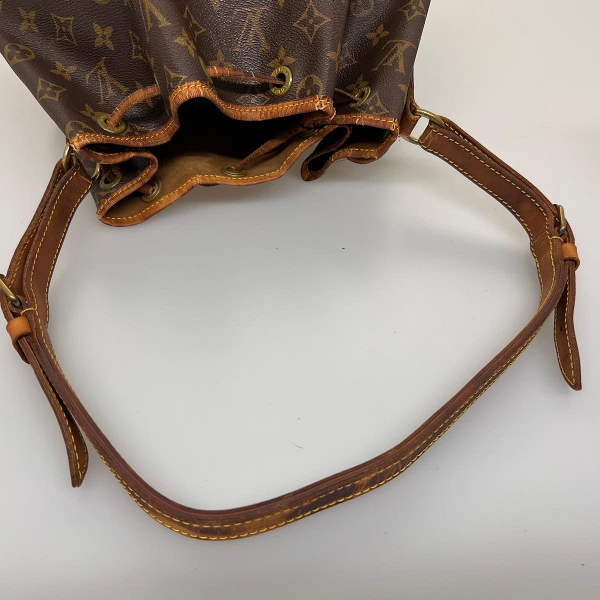 LOUIS VUITTON Monogram Noe Shoulder Bag M42224 LV Auth ar7882B