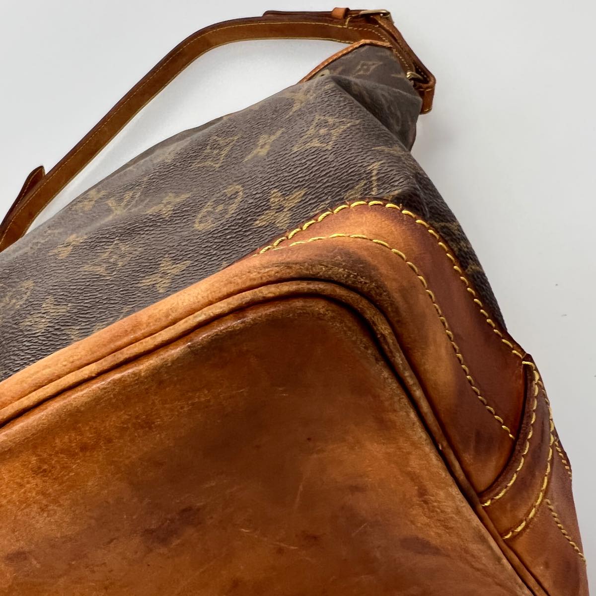 LOUIS VUITTON Monogram Noe Shoulder Bag M42224 LV Auth ar7882B