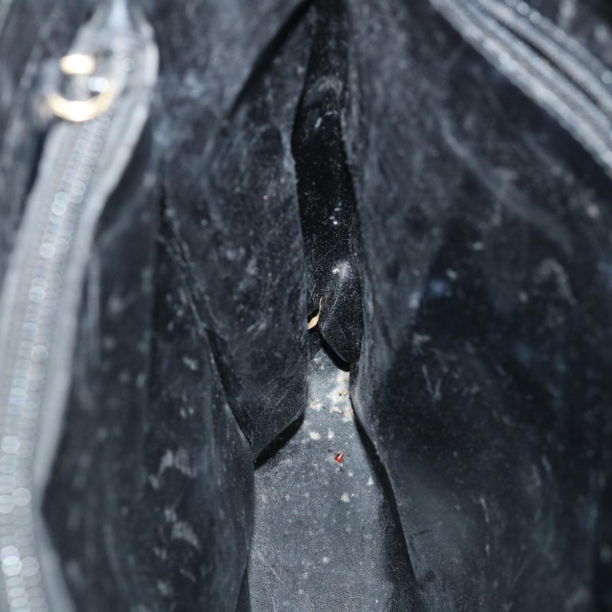 GUCCI Hand Bag Leather Black 002/2046/0332 Auth ar7942