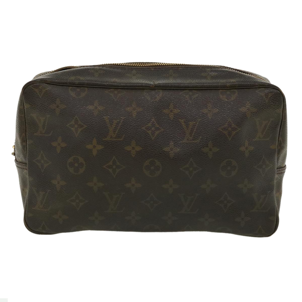 LOUIS VUITTON Monogram Trousse Toilette 28 Clutch Bag M47522 LV Auth ar7949