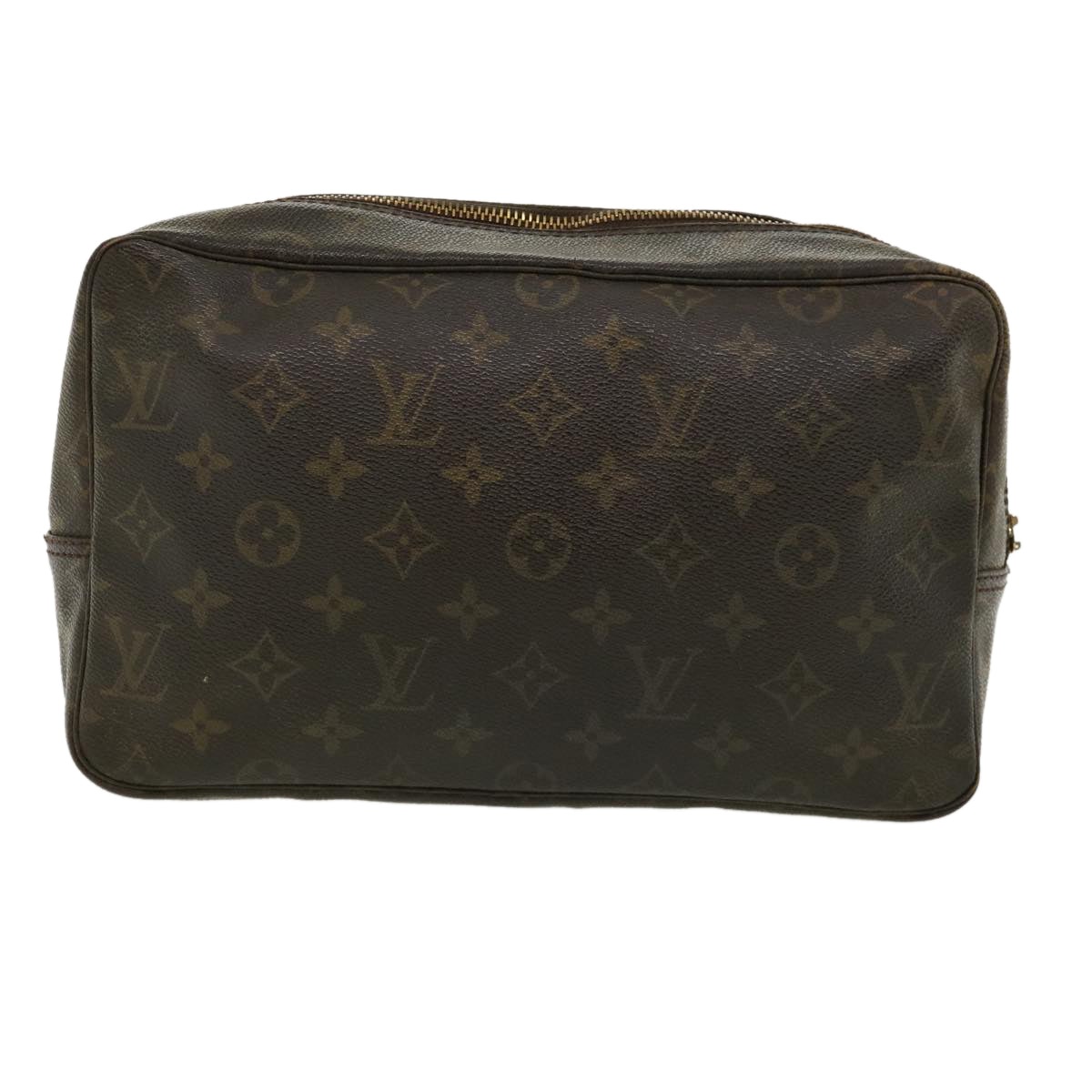 LOUIS VUITTON Monogram Trousse Toilette 28 Clutch Bag M47522 LV Auth ar7949 - 0