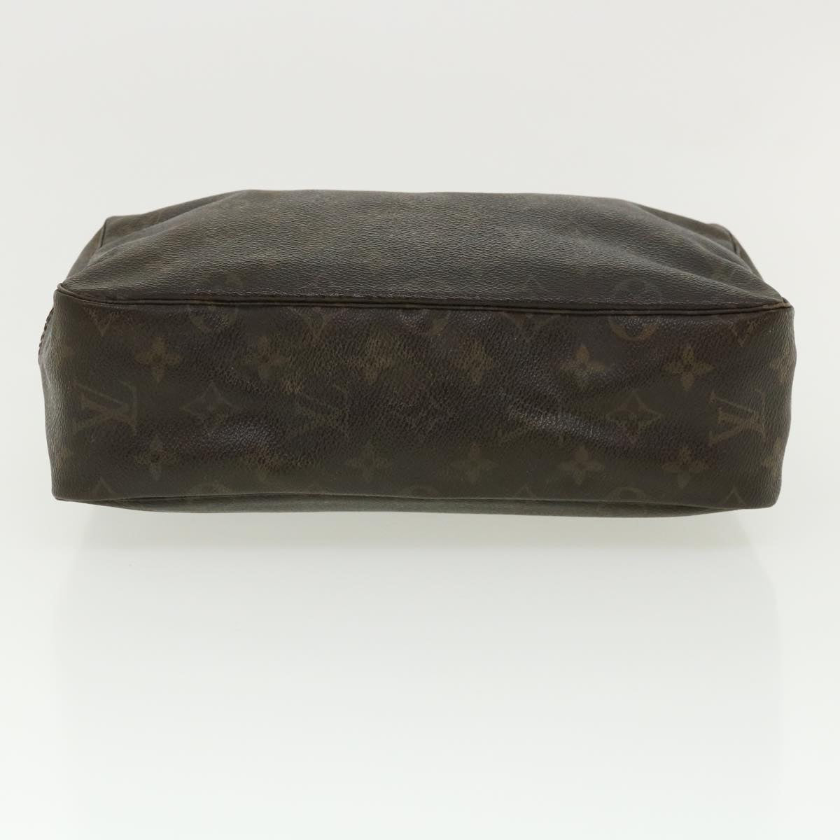 LOUIS VUITTON Monogram Trousse Toilette 28 Clutch Bag M47522 LV Auth ar7949