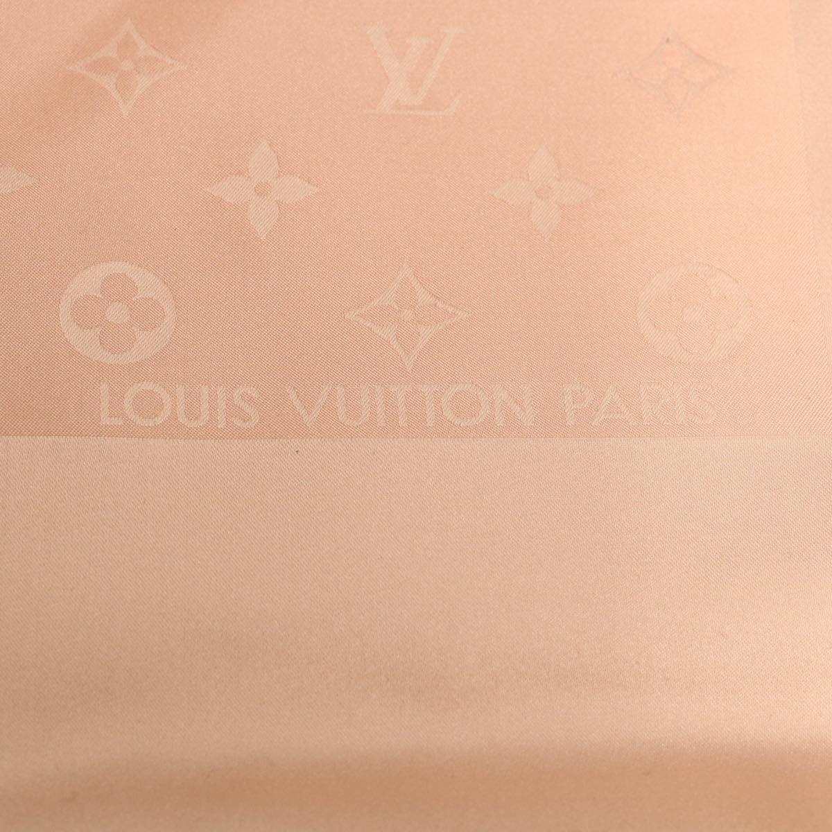 LOUIS VUITTON Monogram Scarf Pink LV Auth ar7968
