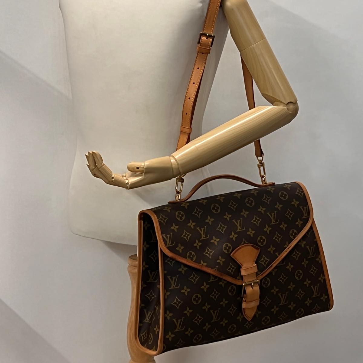 LOUIS VUITTON Monogram Beverly Hand Bag 2way M51120 LV Auth ar8031B