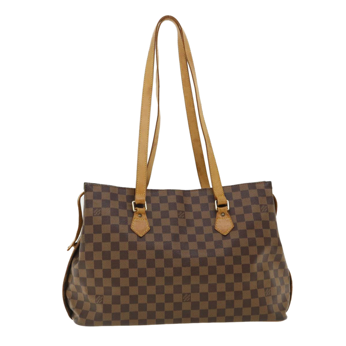 LOUIS VUITTON Damier Ebene Colombine Tote Bag M99037 LV Auth ar8037B