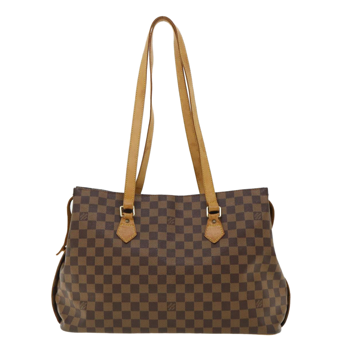 LOUIS VUITTON Damier Ebene Colombine Tote Bag M99037 LV Auth ar8037B