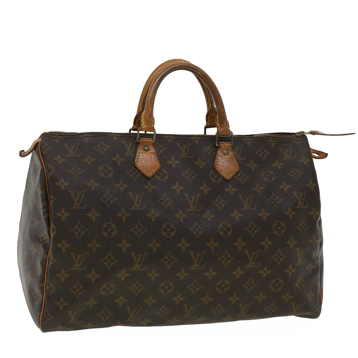 LOUIS VUITTON Monogram Speedy 40 Hand Bag M41522 LV Auth ar8067B