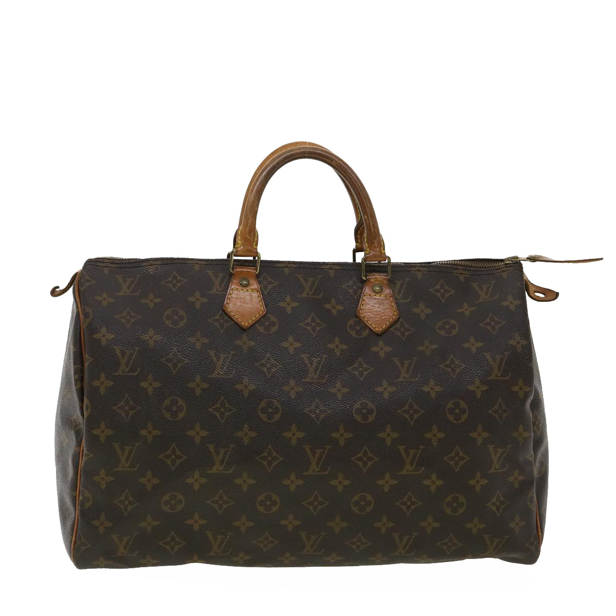 LOUIS VUITTON Monogram Speedy 40 Hand Bag M41522 LV Auth ar8067B