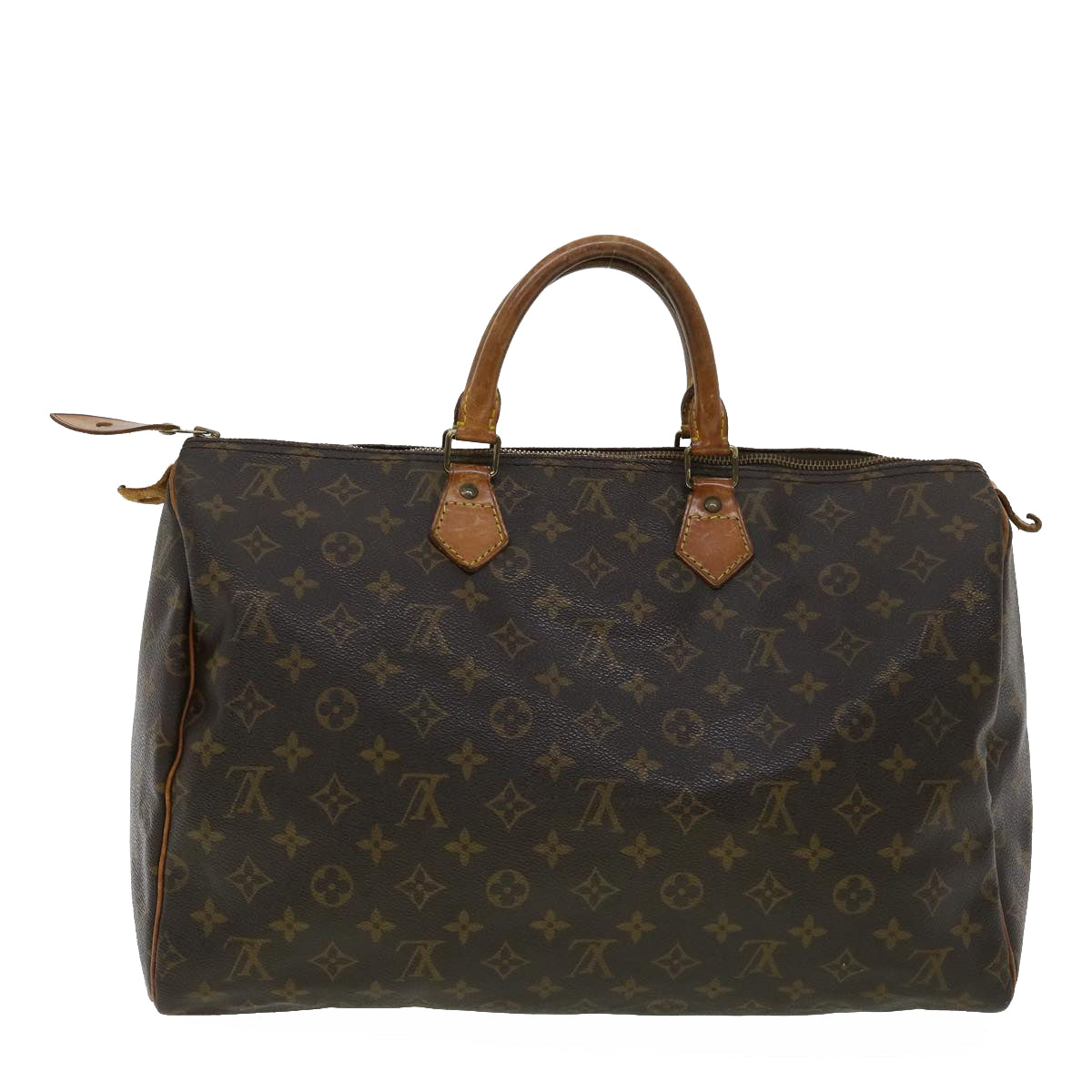 LOUIS VUITTON Monogram Speedy 40 Hand Bag M41522 LV Auth ar8067B