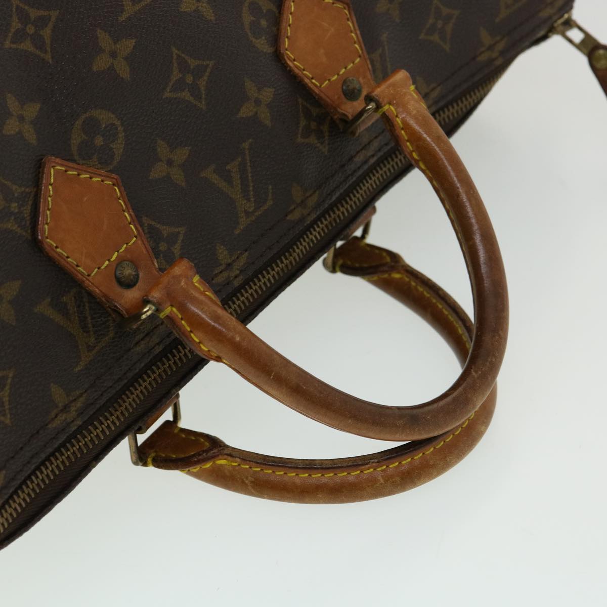 LOUIS VUITTON Monogram Speedy 40 Hand Bag M41522 LV Auth ar8067B