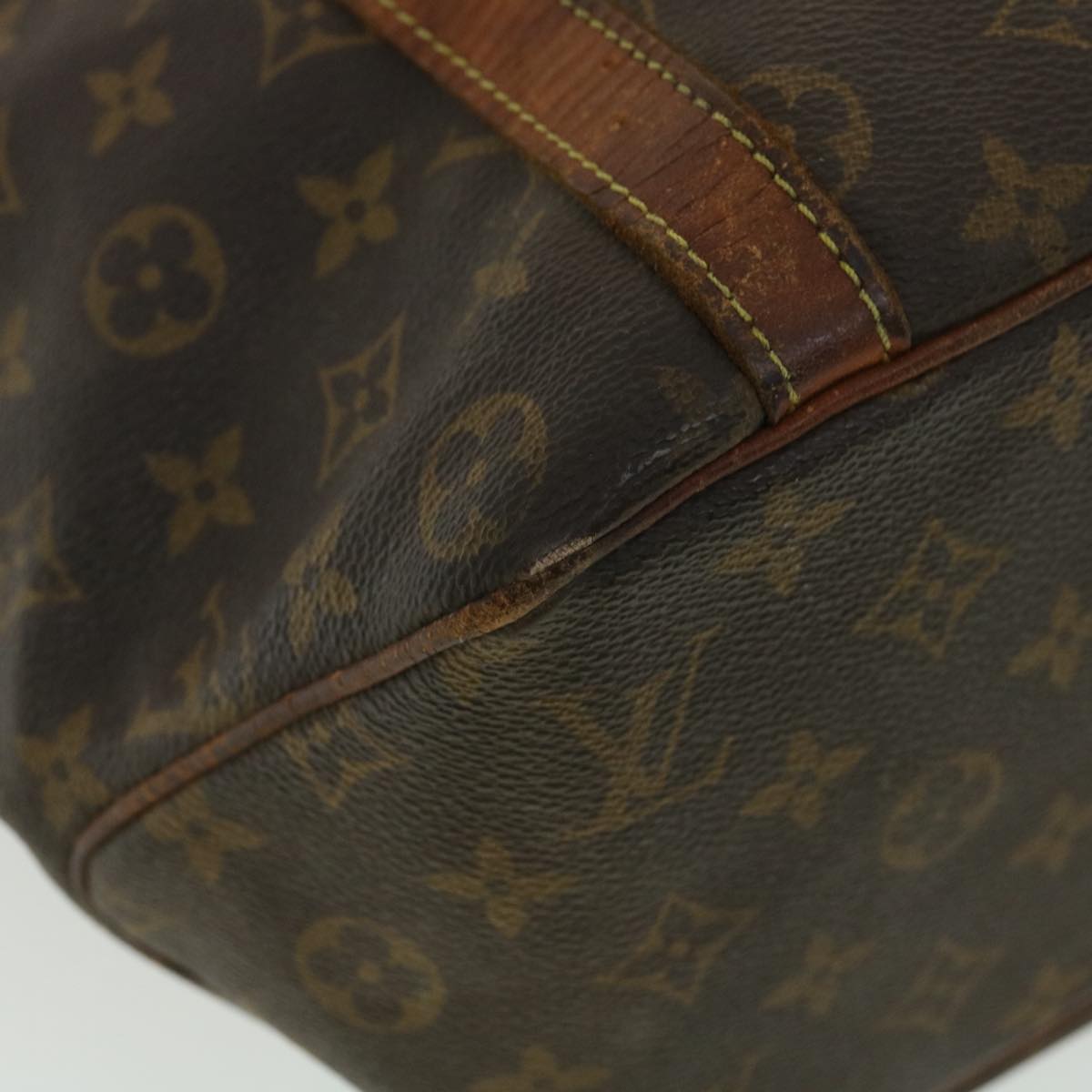 LOUIS VUITTON Monogram Sac Shopping Tote Bag M51108 LV Auth ar8072B