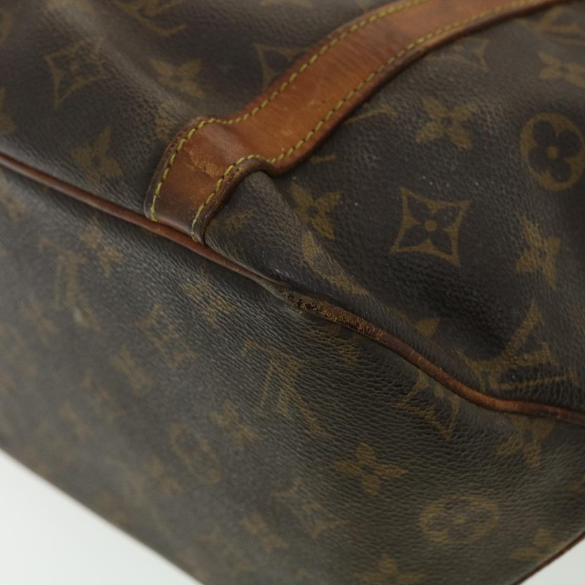 LOUIS VUITTON Monogram Sac Shopping Tote Bag M51108 LV Auth ar8072B