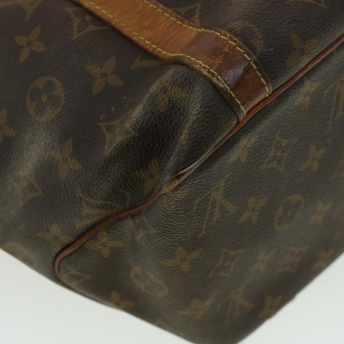 LOUIS VUITTON Monogram Sac Shopping Tote Bag M51108 LV Auth ar8072B