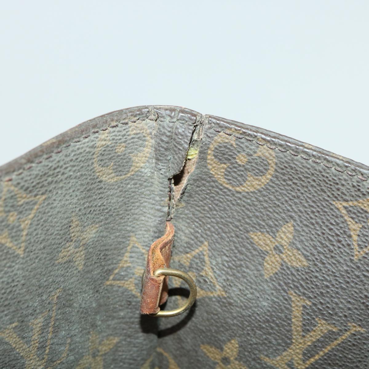 LOUIS VUITTON Monogram Sac Shopping Tote Bag M51108 LV Auth ar8072B