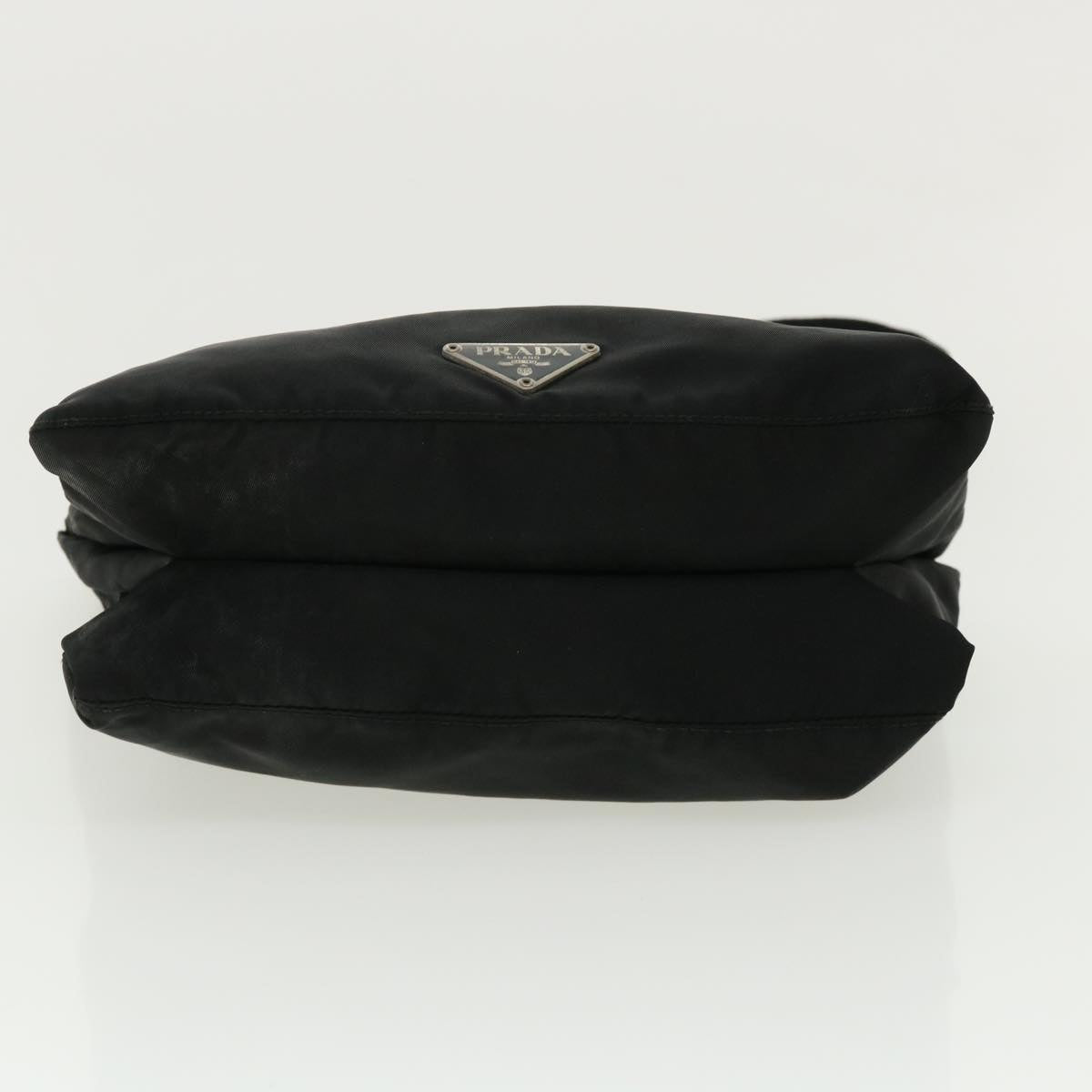 PRADA Shoulder Bag Nylon Black Auth ar8207