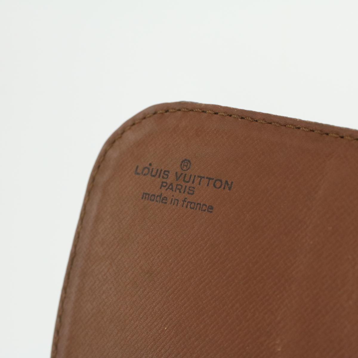 LOUIS VUITTON Monogram Cartouchiere MM Shoulder Bag M51253 LV Auth ar8256