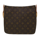 LOUIS VUITTON Monogram Looping MM Shoulder Bag M51146 LV Auth ar8271-2