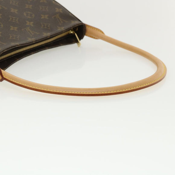 LOUIS VUITTON Monogram Looping MM Shoulder Bag M51146 LV Auth ar8271