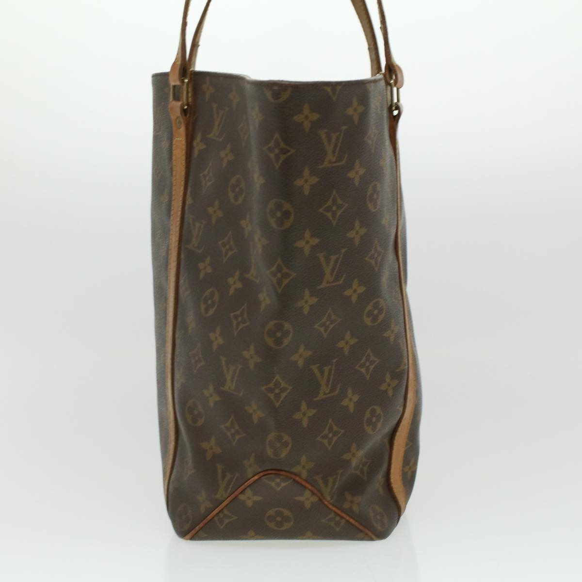 LOUIS VUITTON Monogram Sac Shopping Tote Bag M51108 LV Auth ar8277