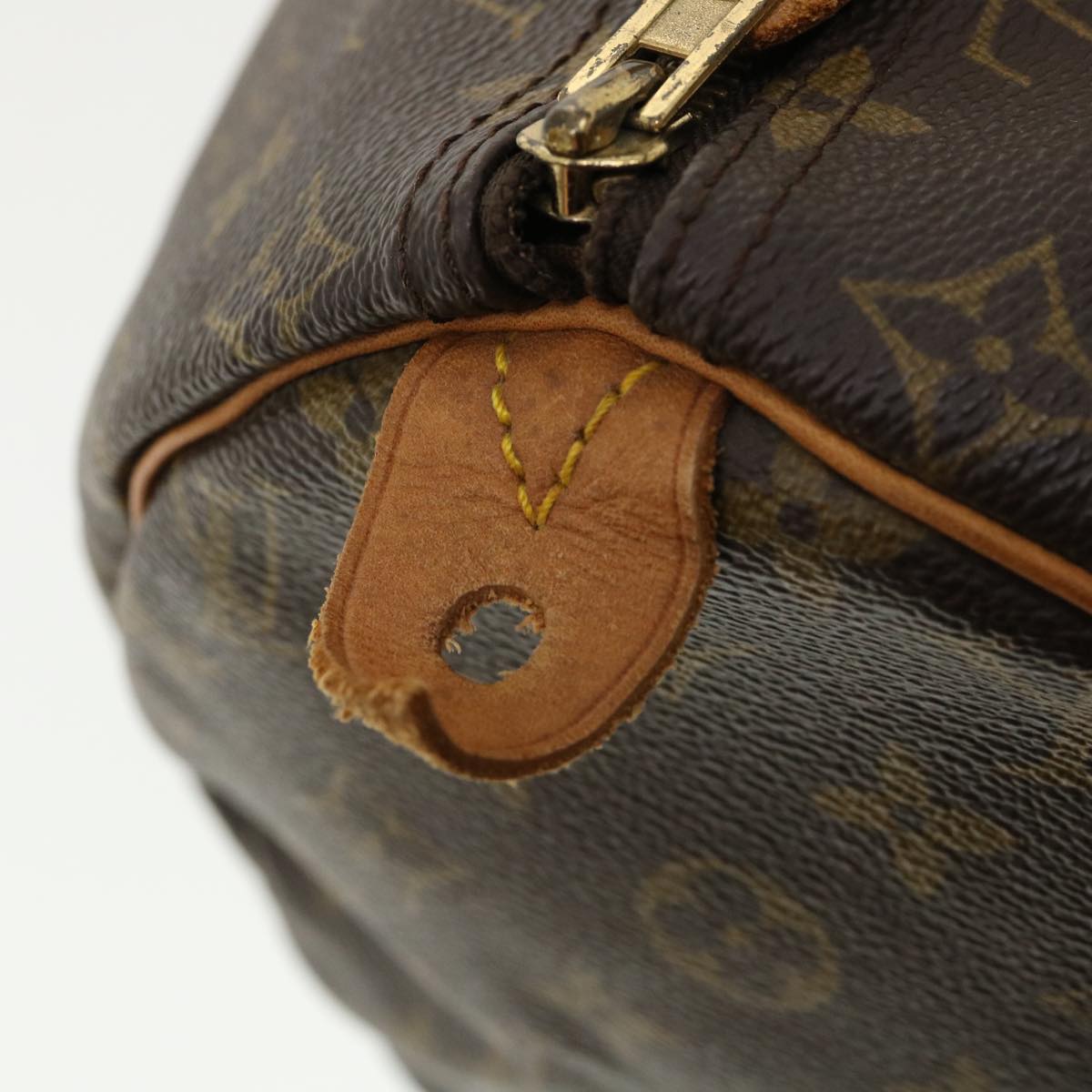 LOUIS VUITTON Monogram Speedy 40 Hand Bag M41522 LV Auth ar8287