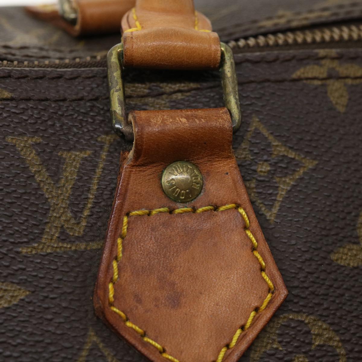 LOUIS VUITTON Monogram Speedy 40 Hand Bag M41522 LV Auth ar8287