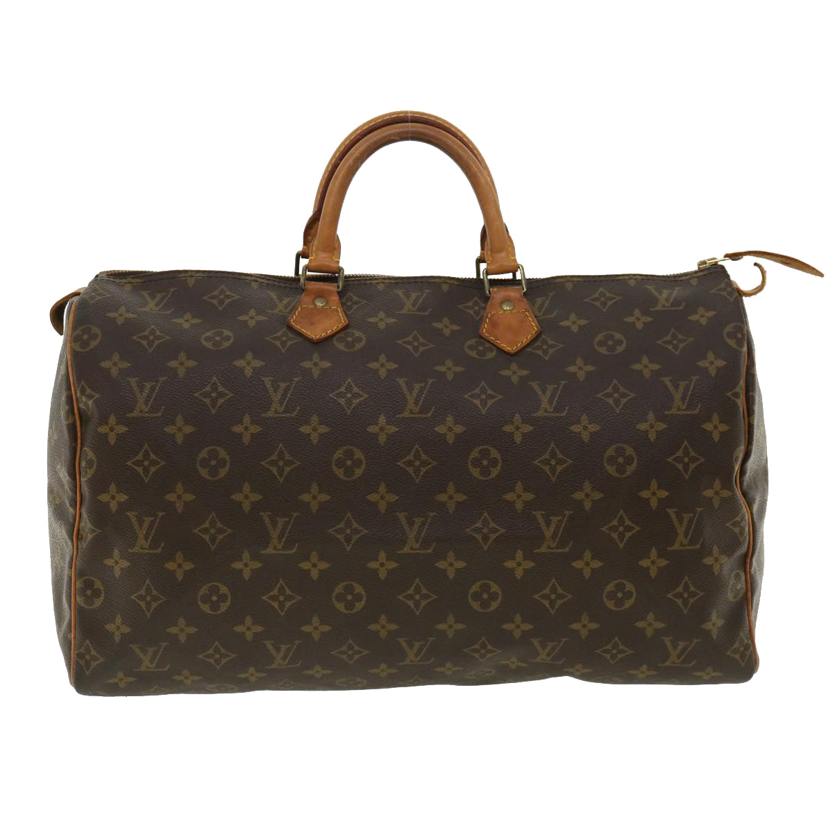 LOUIS VUITTON Monogram Speedy 40 Hand Bag M41522 LV Auth ar8287