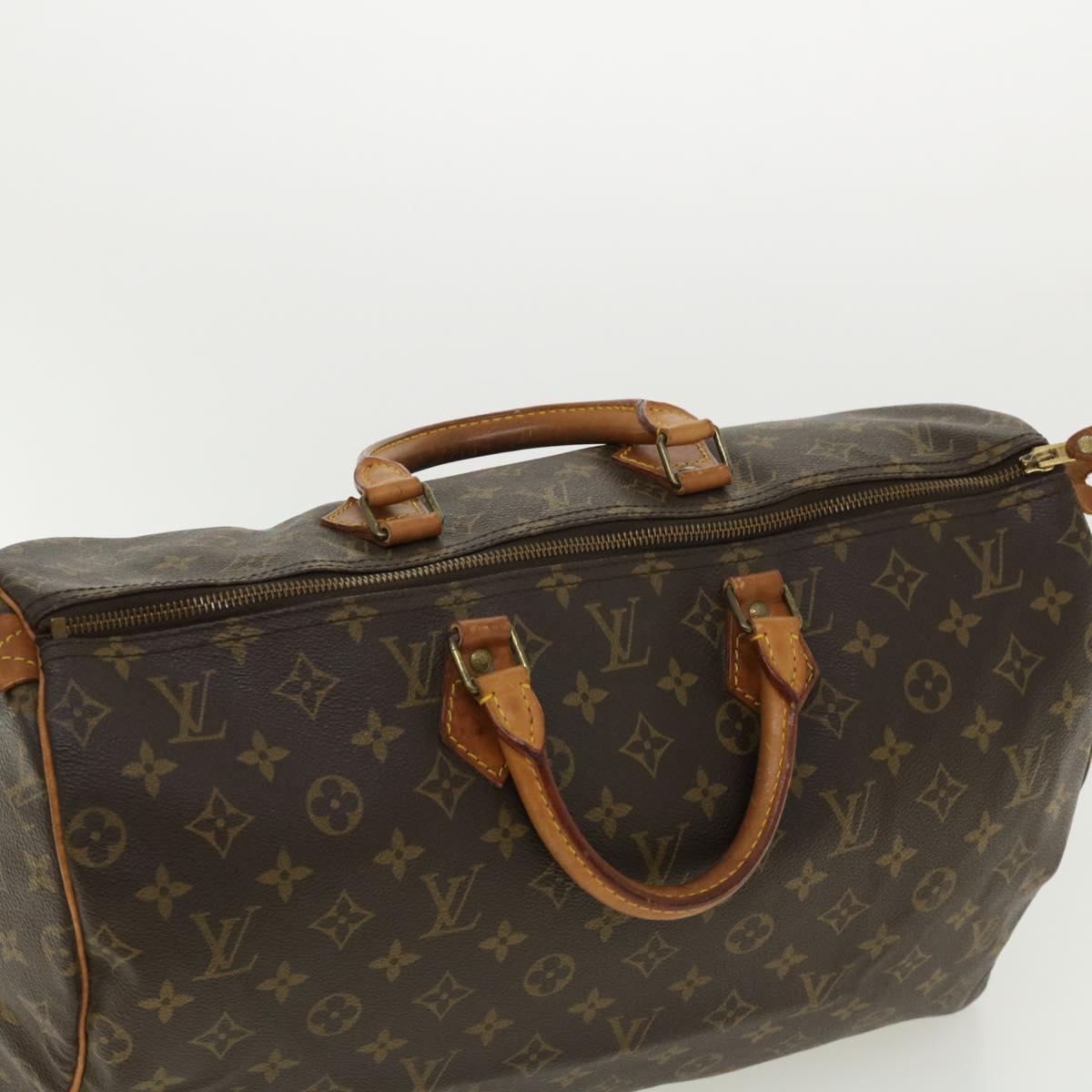 LOUIS VUITTON Monogram Speedy 40 Hand Bag M41522 LV Auth ar8287