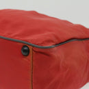 PRADA Hand Bag Nylon 2way Red Auth ar8326-15
