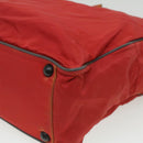PRADA Hand Bag Nylon 2way Red Auth ar8326-17
