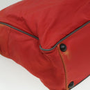 PRADA Hand Bag Nylon 2way Red Auth ar8326-18