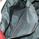 PRADA Hand Bag Nylon 2way Red Auth ar8326-24