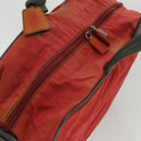 PRADA Hand Bag Nylon 2way Red Auth ar8326-6