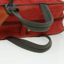 PRADA Hand Bag Nylon 2way Red Auth ar8326-7