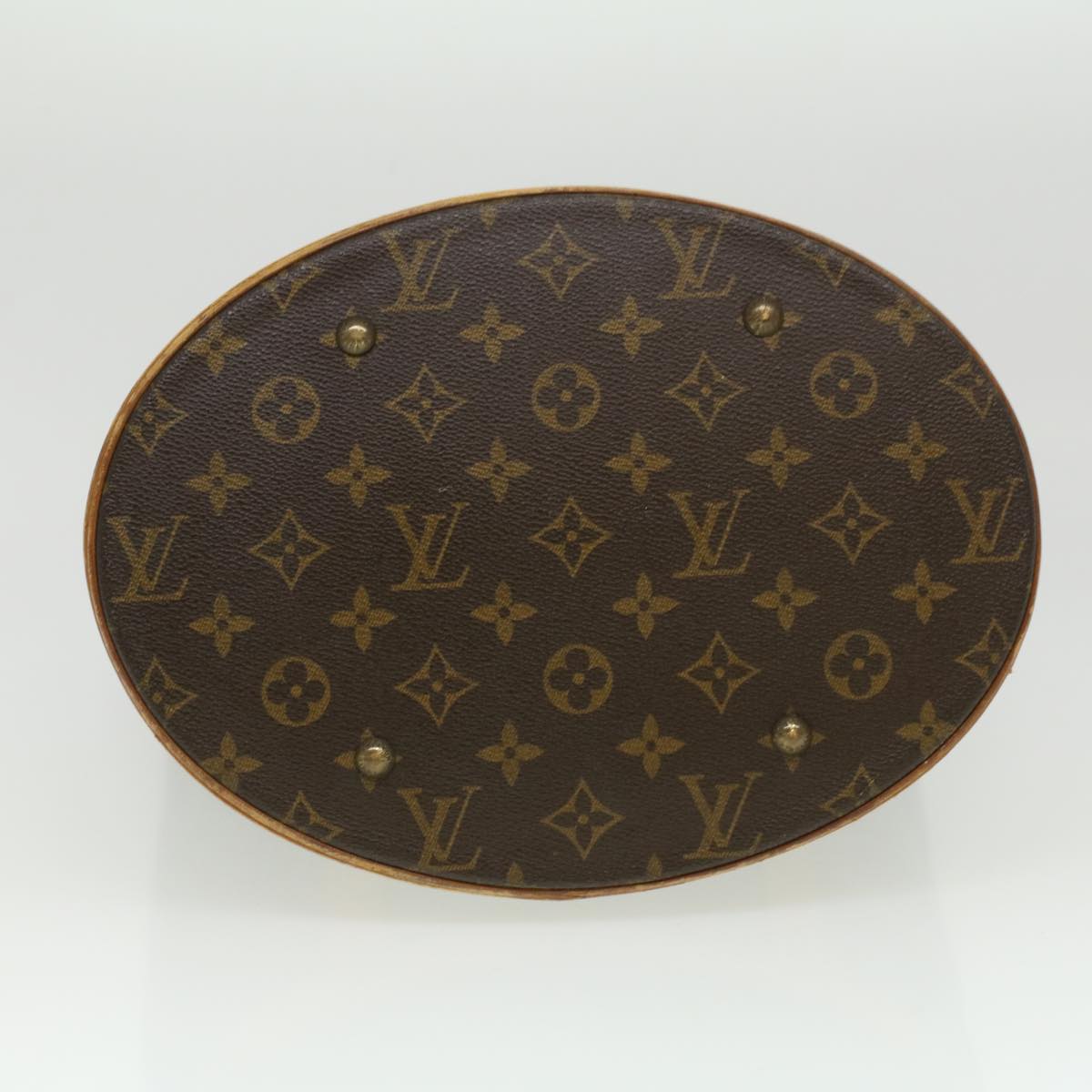 LOUIS VUITTON Monogram Bucket GM Shoulder Bag M42236 LV Auth ar8432