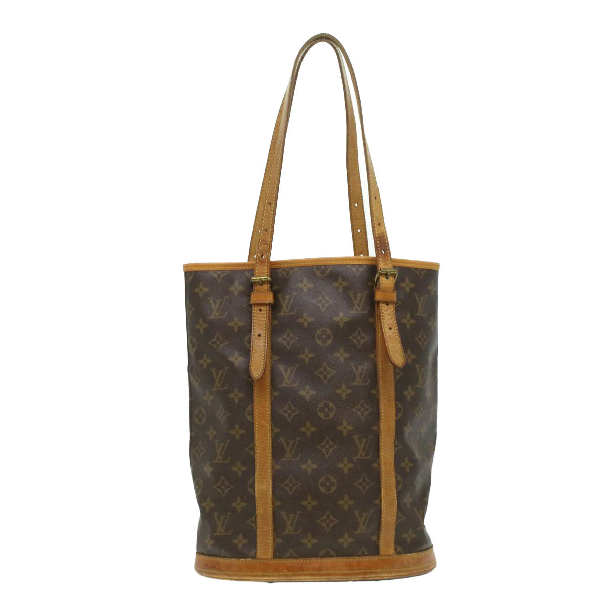 LOUIS VUITTON Monogram Bucket GM Shoulder Bag M42236 LV Auth ar8432