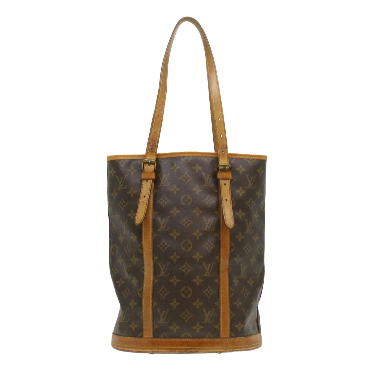 LOUIS VUITTON Monogram Bucket GM Shoulder Bag M42236 LV Auth ar8432