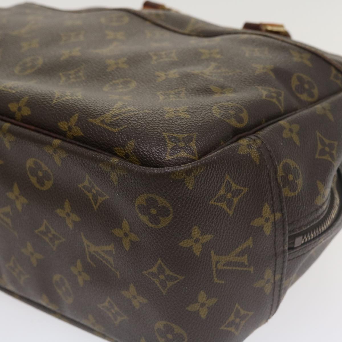 LOUIS VUITTON Monogram Deauville Hand Bag M47270 LV Auth ar8436