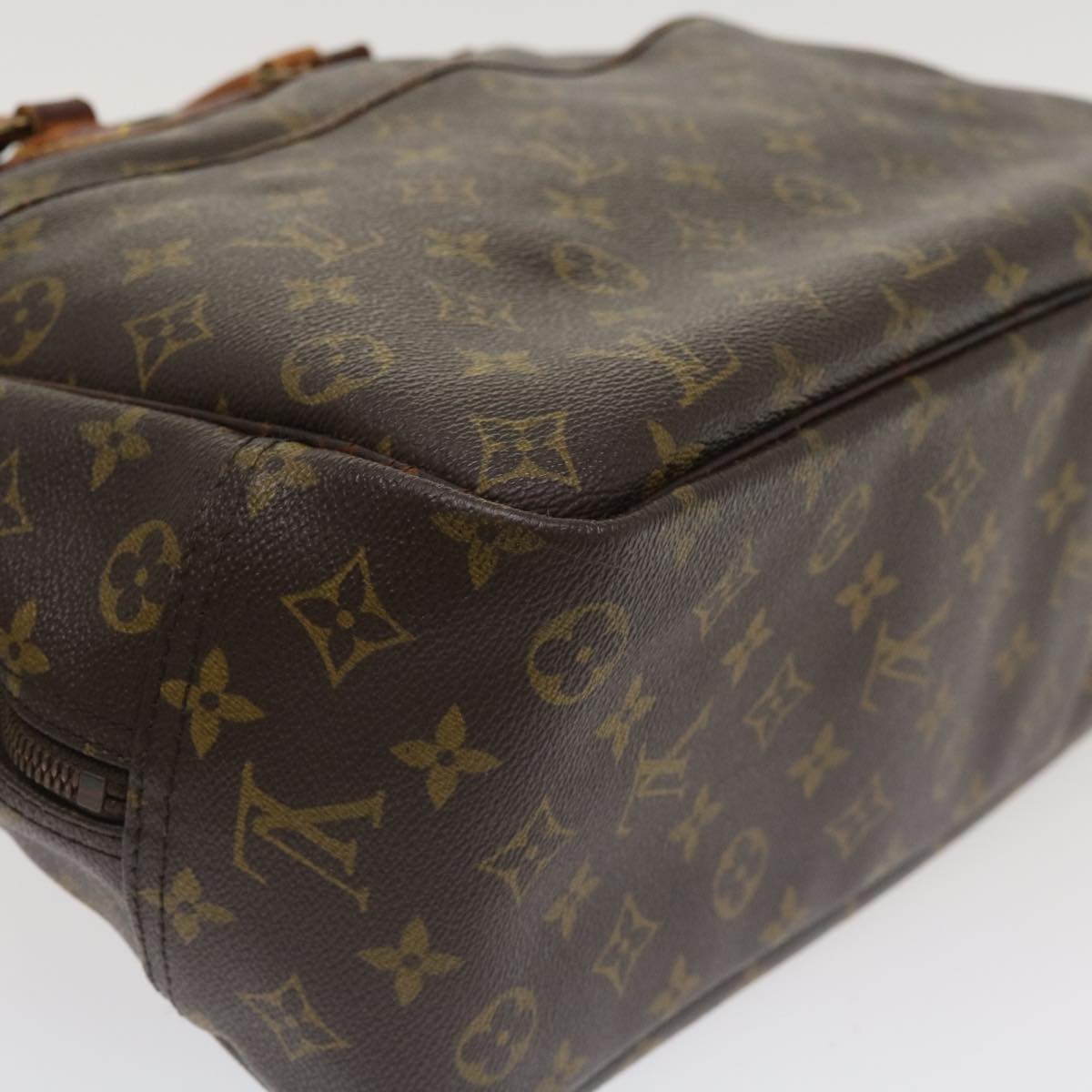 LOUIS VUITTON Monogram Deauville Hand Bag M47270 LV Auth ar8436