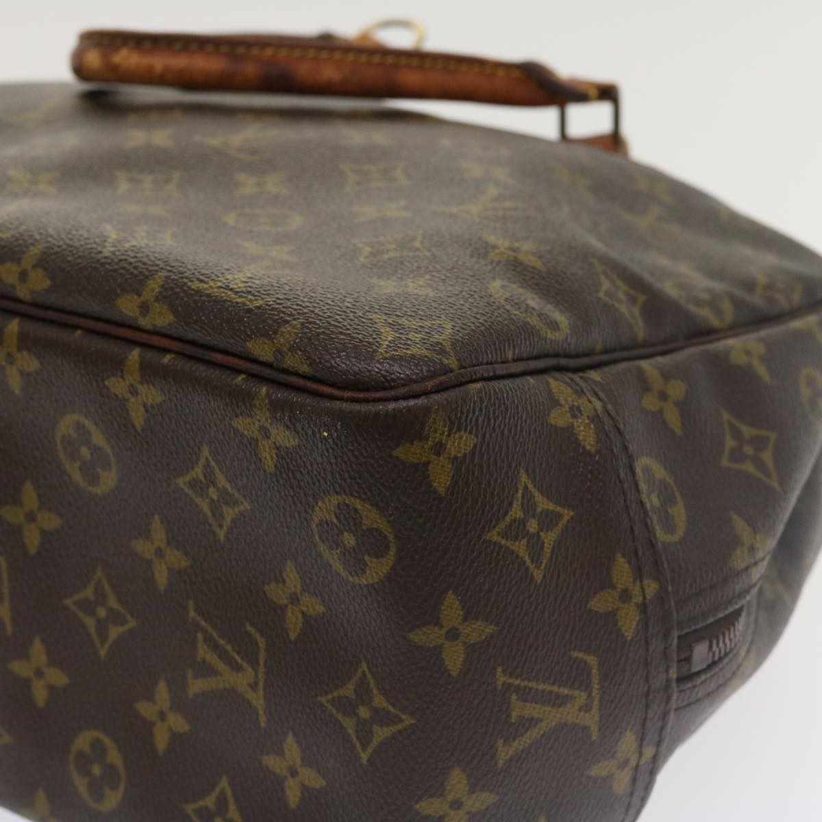 LOUIS VUITTON Monogram Deauville Hand Bag M47270 LV Auth ar8436