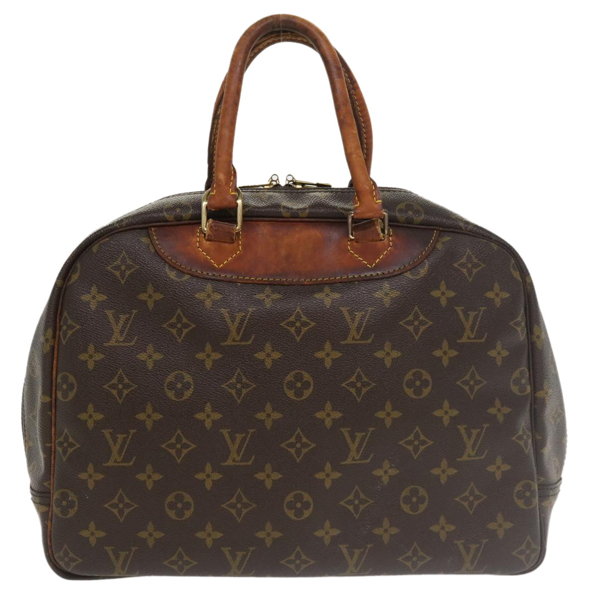 LOUIS VUITTON Monogram Deauville Hand Bag M47270 LV Auth ar8436 - 0