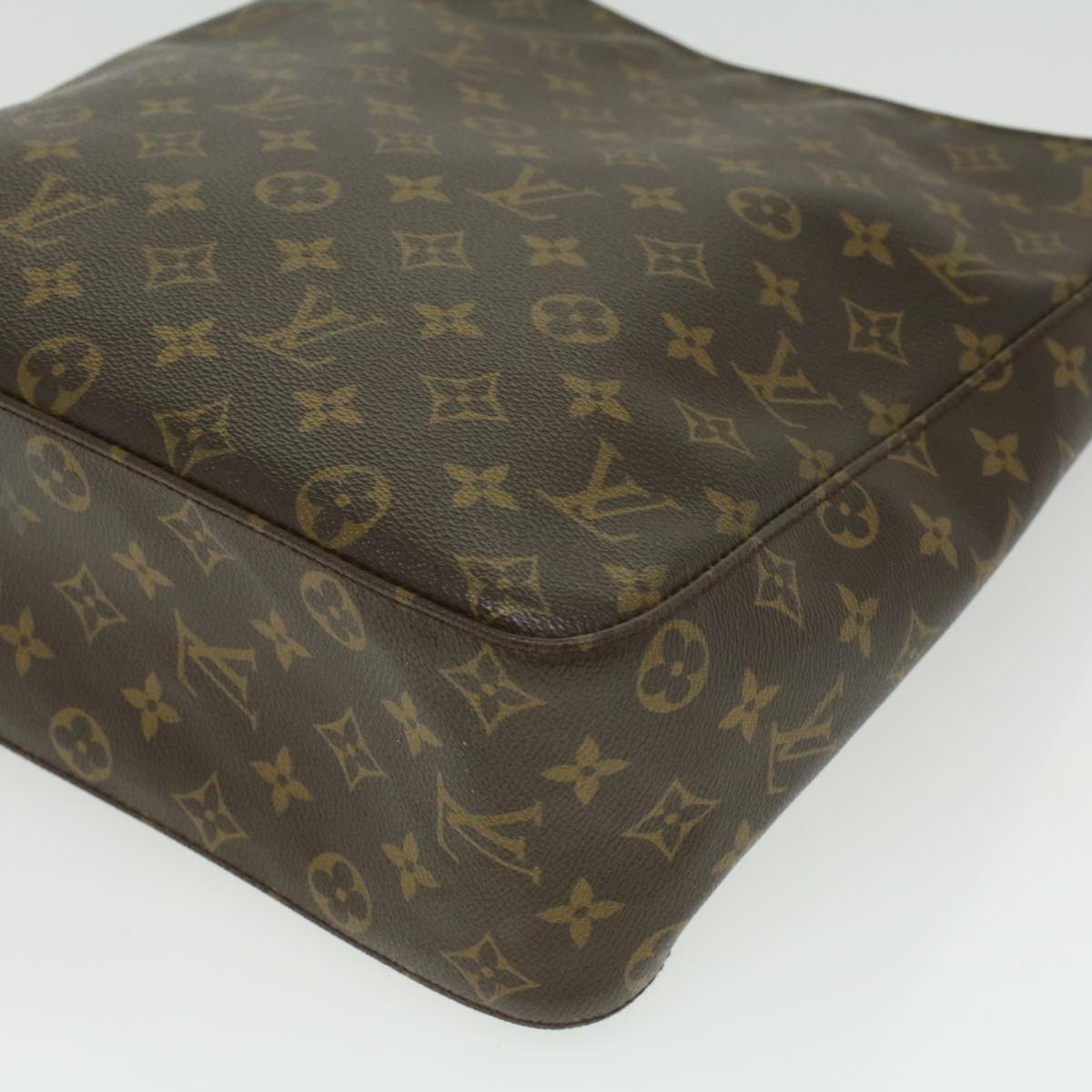 LOUIS VUITTON Monogram Looping GM Shoulder Bag M51145 LV Auth ar8477