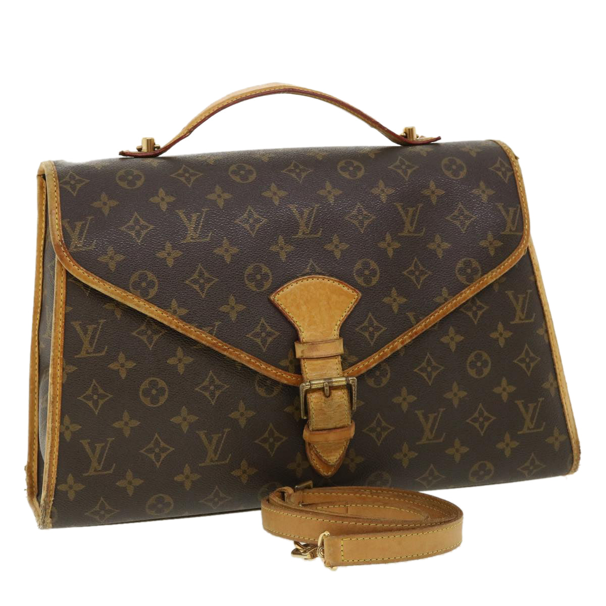 LOUIS VUITTON Monogram Beverly Hand Bag 2way M51120 LV Auth ar8486